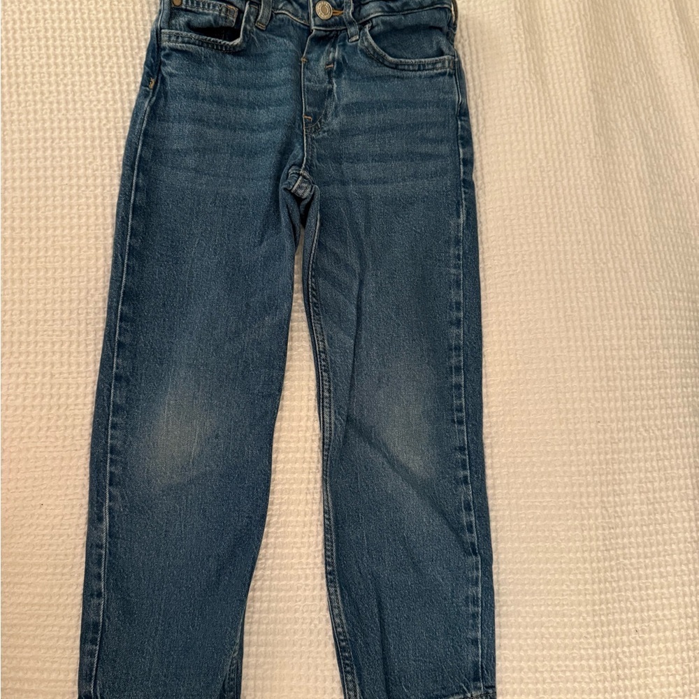 H&M boys Straight Blue Jeans size 6